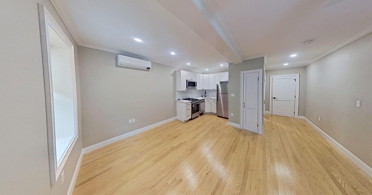 Unit 1 at 181 Endicott Street — 1 bedroom apartment with in-unit washer dryer and A/C in Boston's North End